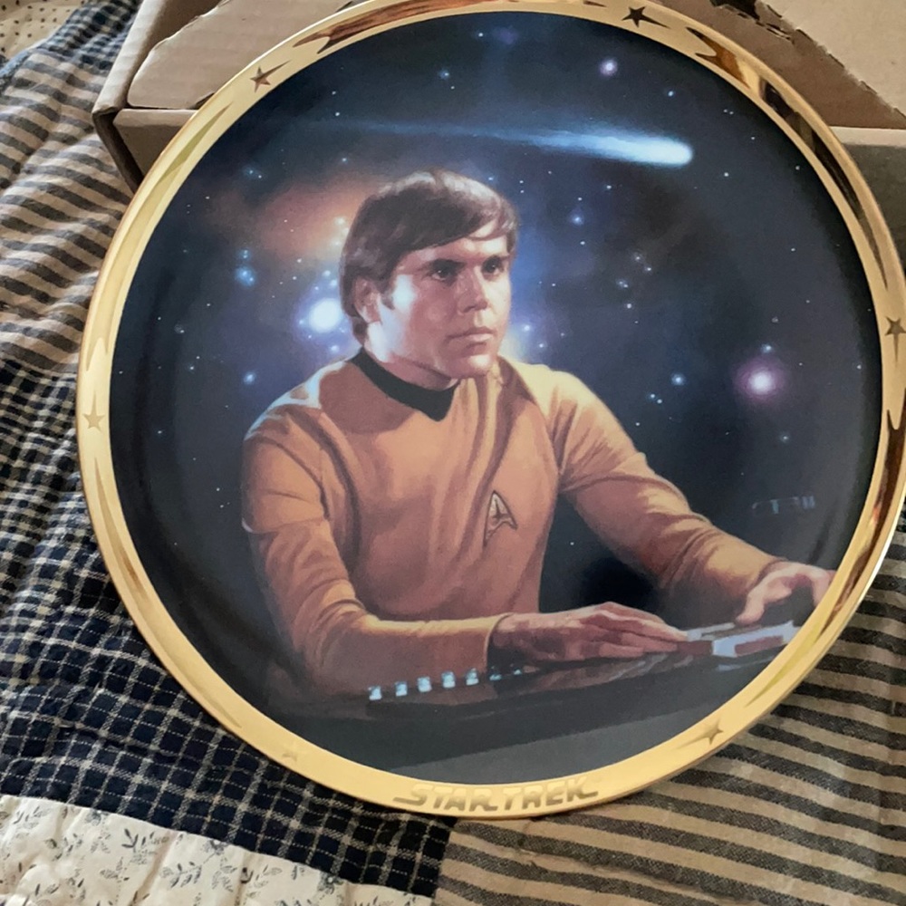 Star Trek 25th Anniversary Commemorative Plate